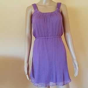 Pretty lilac chiffon dress