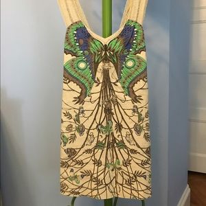 Free People Linen Butterfly Sundress