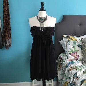 Soma Black Strapless Summer Dress