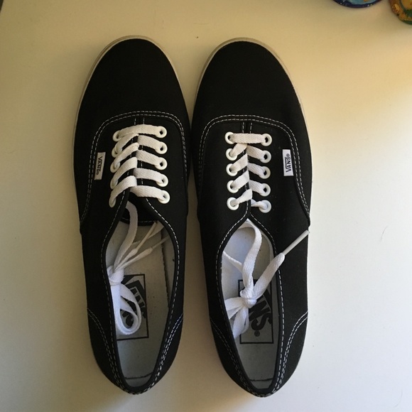 Black Vans (Perfect Condition)
