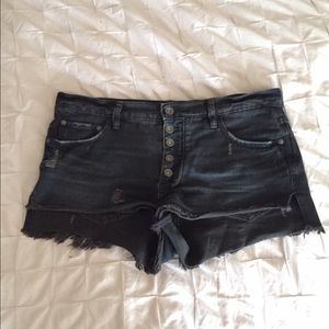 Free People Jean Cut Offs