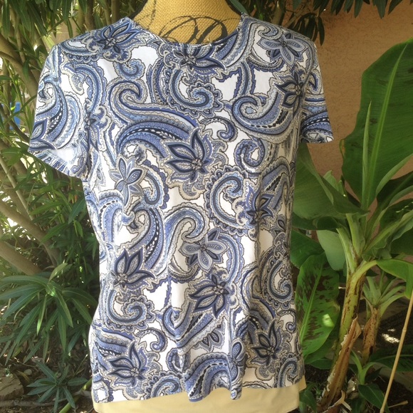 FINAL PRICE Croft and barrow short sleeve top NWOT - Picture 1 of 2