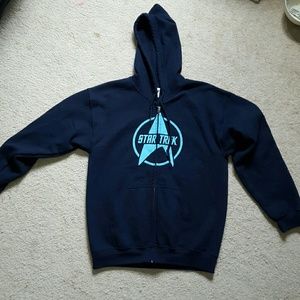 Star Trek zip up hoodie