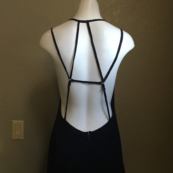 ❗️LAST ONE❗️✨HP✨ Navy Maxi Dress - Picture 4 of 4