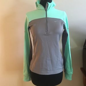 Nike DriFit hooded long-sleeved shirt