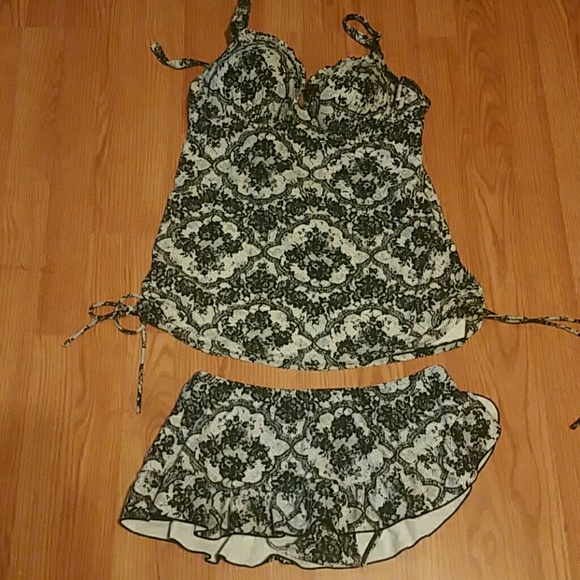 Smart and sexy swim tankini 38 c and bottom