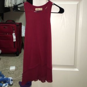 NWT hollister red tank! Size XS