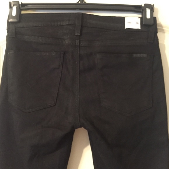 New Hudson Krista Ankle Wax Black Jean Size 26 - Picture 3 of 4