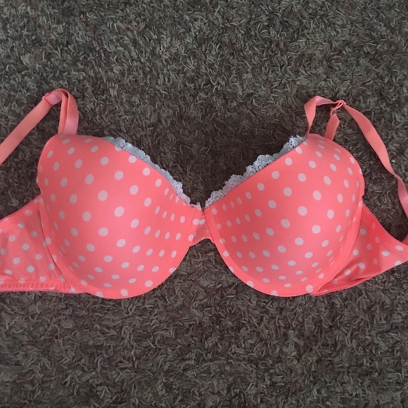 Polka dot bra