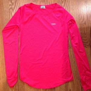 Pink sport shirt size S