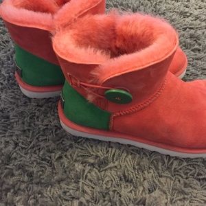 pink and green uggs pink and green uggs