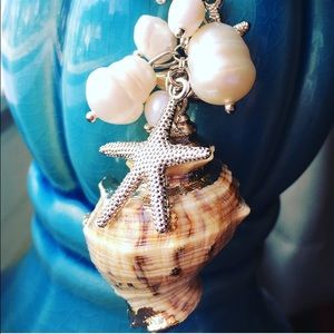 ❌Clearance❌Seashell Cluster Necklace Set