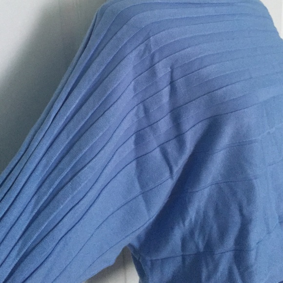 Baby Blue Ribbed Sweater - Picture 2 of 3