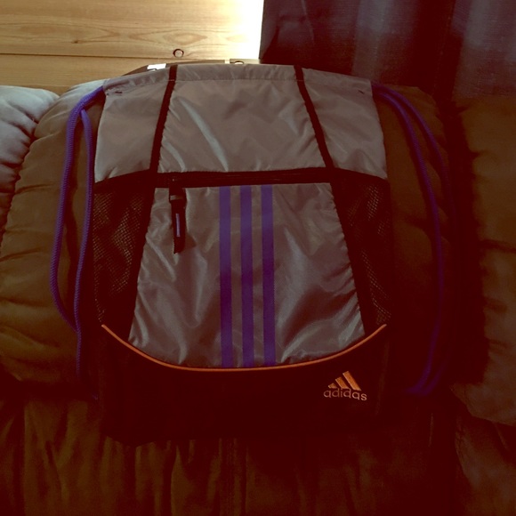 Adidas drawstring bag. Never used.