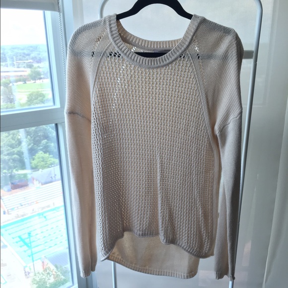 Heavy loose knit sweater