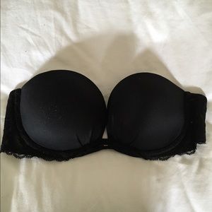 NEW Victoria's Secret strapless push-up bra - 32C