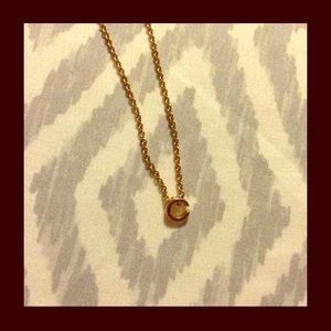 Sold Kate Spade initial "C" necklace