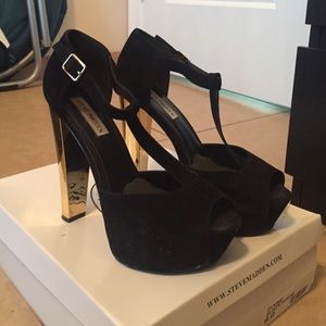 Steve Madden - Dyvine black suede