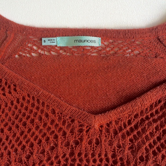 🔥Open Stitched Pullover with 3/4 Sleeve Length🔥 - Picture 2 of 4