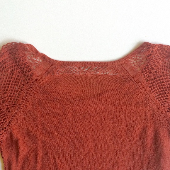 🔥Open Stitched Pullover with 3/4 Sleeve Length🔥 - Picture 3 of 4