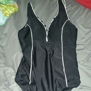 One piece bathing suit