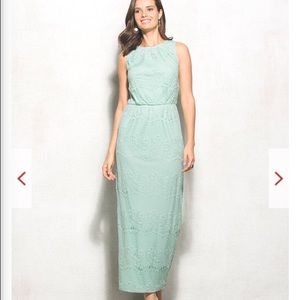 Dress Barn lace maxi dress