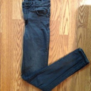 Zara dark grey high rise jeans  size 26