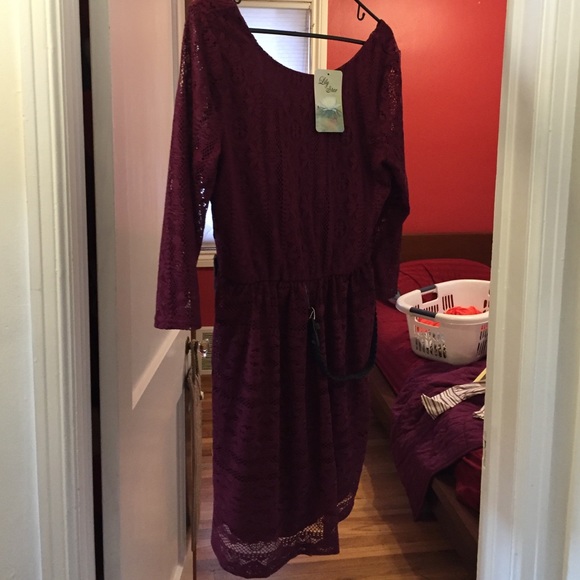 BOGO FREE! Maroon dress