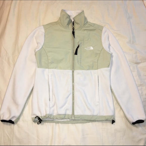 White North Face Denali Jacket