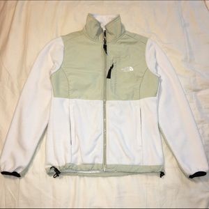 White North Face Denali Jacket