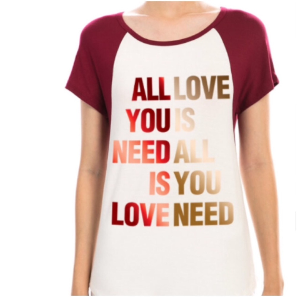 Beatles Love Top