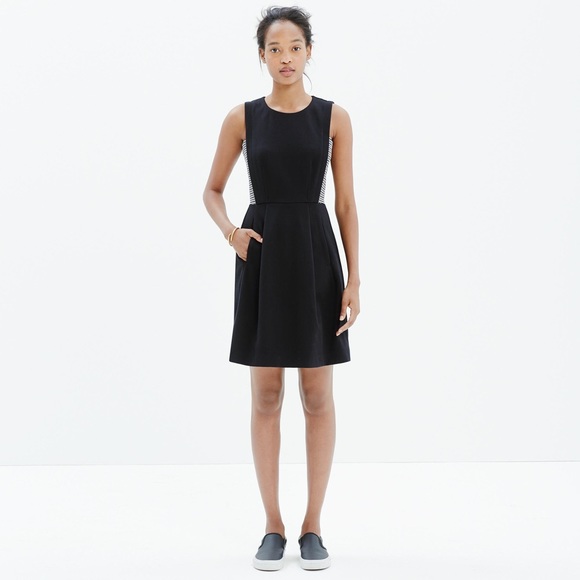 ⚡️SALE⚡️Madewell Abroad Dress in Stripe-Inset