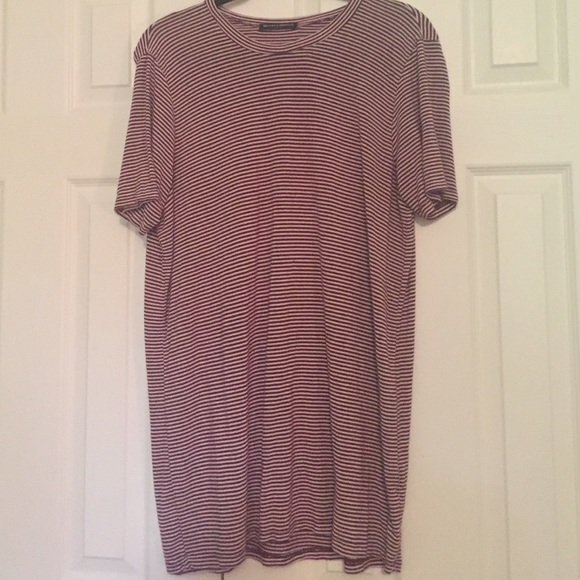 Brandy Melville Striped Tee shirt dress
