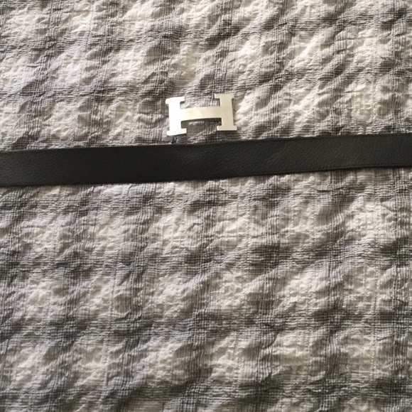 Hermes Accessories - Auth Hermes Belt Reversible Black/Red