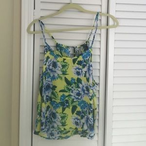 Forever 21 floral tank top