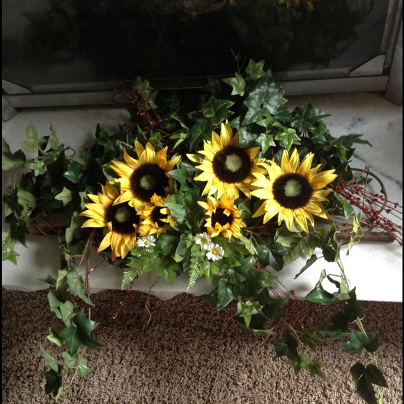 Other - Sunflower Vine wedding archway decor