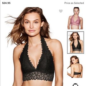 Victoria Secret Pink Lace Bralette