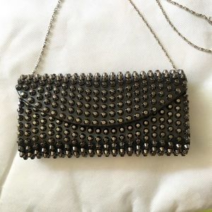Studded clutch #rocker #chic #sexy #club #goingout