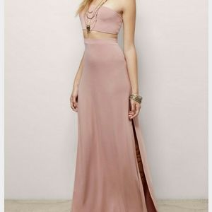 Blush maxi set