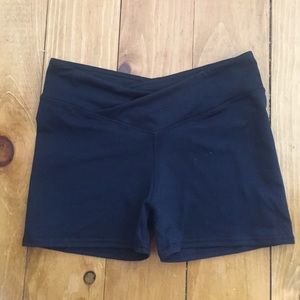 Fabletics Black Exercise Shorts