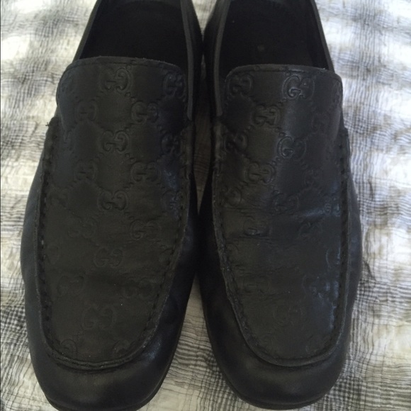 Gucci Mens Black Sport Loafers