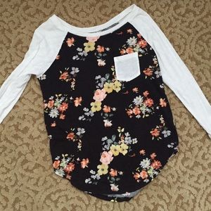 Floral Pocket Tee