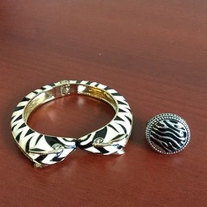 Stella and Dot bracelet and ring
