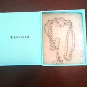 Tiffany & Co. 34in beaded chain