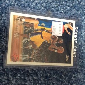 Kobe Bryant Rookie Card
