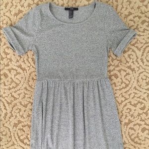 Gray Mini Dress