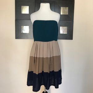 Anthropologie Colorblock Dress