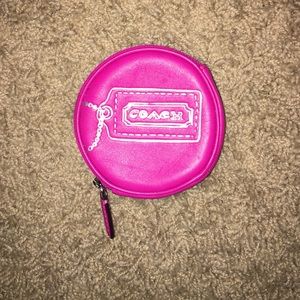 NWOT Coach coin purse
