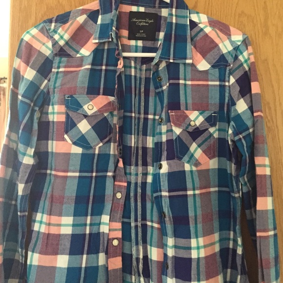 American Eagle Plaid Shirt