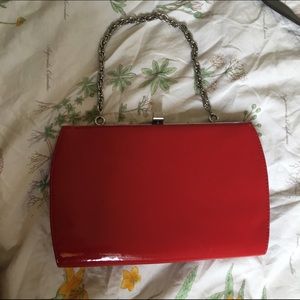 Hobo red clutch